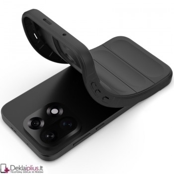 Magic Shield guminis dėklas - juodas (Oneplus 15)